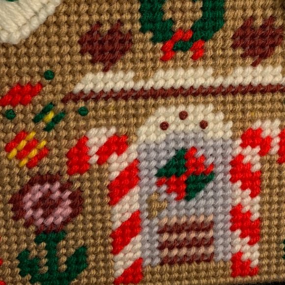 Gingerbread House Holiday Cross Stitch - Already Made for you! #2 - Picture 5 of 7